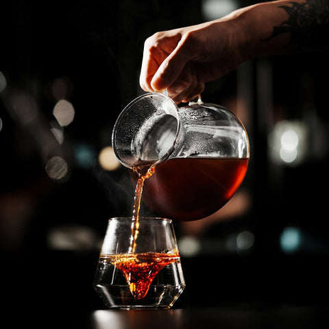 MHW-3BOMBER Hill Coffee Server – Caraffa per Caffè in Vetro Borosilicato con Design a Collina