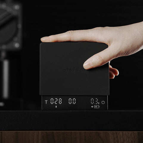 MHW-3BOMBER Cube Coffee Scale 3.0 Mini Pro – Bilancia Compatta per Caffè con Portata in Tempo Reale