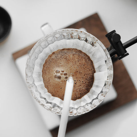 MHW-3BOMBER Elf Glass Coffee Dripper – Portafiltro in Vetro per Caffè Filtro