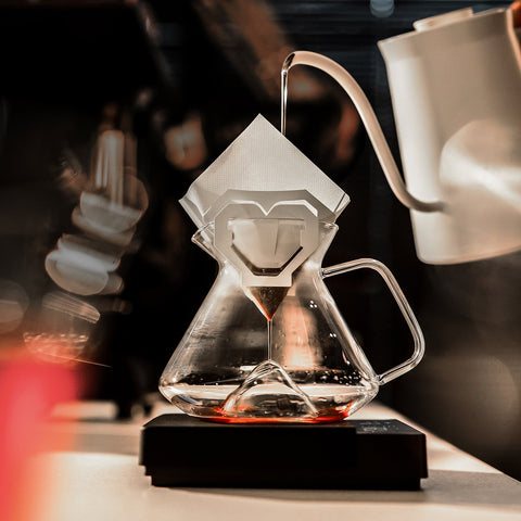 MHW-3BOMBER Hill Coffee Server – Caraffa per Caffè in Vetro Borosilicato con Design a Collina