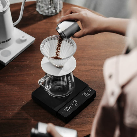 MHW-3BOMBER Cube Coffee Scale 3.0 Pro Max – Bilancia Digitale per Caffè con Display