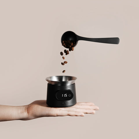 MHW-3BOMBER ESP Coffee Scale – Bilancia per Espresso Ultra Piatta con Timer e Tazza in Acciaio 100ml