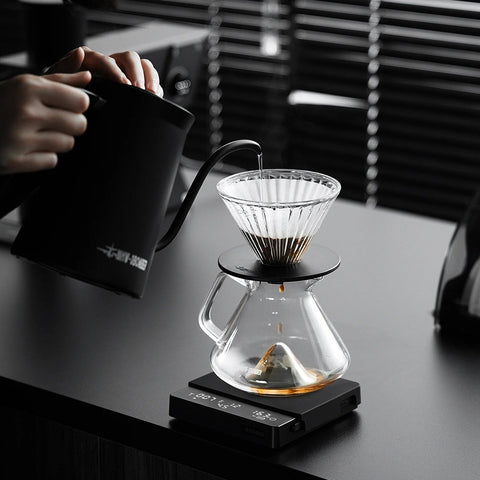MHW-3BOMBER Cube Coffee Scale 3.0 Pro – Bilancia Intelligente per Caffè con 3 Modalità e Timer Automatico