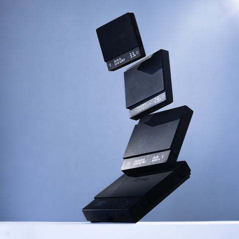 MHW-3BOMBER Cube Coffee Scale 3.0 Micro – Bilancia Portatile per Caffè 85x85mm con 3 Modalità