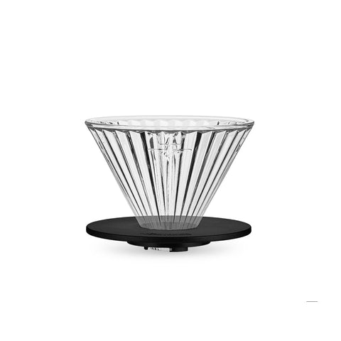 MHW-3BOMBER Elf Glass Coffee Dripper – Portafiltro in Vetro per Caffè Filtro