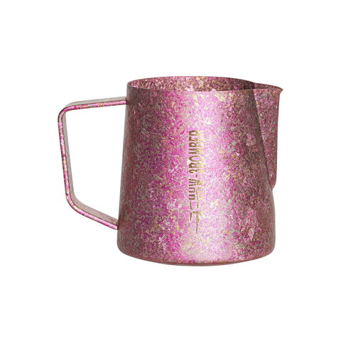 MHW-3BOMBER Titanium Milk Pitcher – Brocca per Latte in Titanio Puro con Finish Crystal-Tech